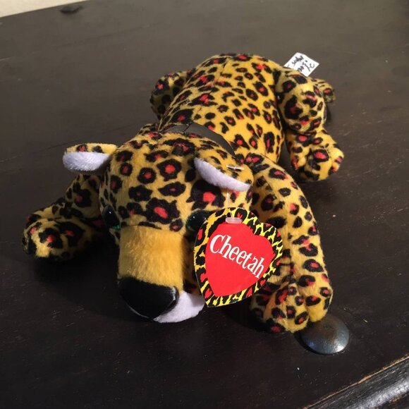 Cheetah Stuffed Animal Plush - Picture 3 of 8